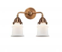 Innovations Lighting 288-2W-AC-G181S - Canton - 2 Light - 13 inch - Antique Copper - Bath Vanity Light