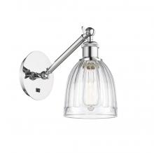 Innovations Lighting 317-1W-PC-G442 - Brookfield - 1 Light - 6 inch - Polished Chrome - Sconce