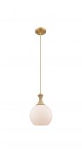 Innovations Lighting 415-1PR-BB-G121-8 - Astor - 1 Light - 8 inch - Brushed Brass - Cord hung - Mini Pendant