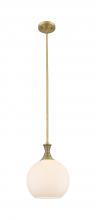 Innovations Lighting 415-1S-BB-G121-10 - Astor - 1 Light - 10 inch - Brushed Brass - Mini Pendant