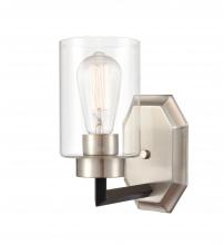 Innovations Lighting 441-1W-BSN-G4412 - Mila - 1 Light - 4 inch - Black Satin Nickel - Sconce