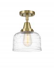 Innovations Lighting 447-1C-AB-G713 - Bell - 1 Light - 8 inch - Antique Brass - Flush Mount