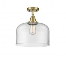 Innovations Lighting 447-1C-AB-G72-L-LED - Bell - 1 Light - 12 inch - Antique Brass - Semi-Flush Mount