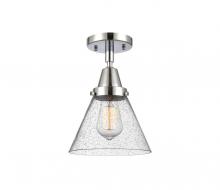 Innovations Lighting 447-1C-PC-G44 - Cone - 1 Light - 8 inch - Polished Chrome - Semi-Flush Mount