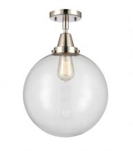Innovations Lighting 447-1C-PN-G202-12 - Beacon - 1 Light - 12 inch - Polished Nickel - Semi-Flush Mount
