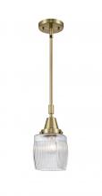Innovations Lighting 447-1S-AB-G302 - Colton - 1 Light - 6 inch - Antique Brass - Mini Pendant