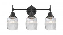 Innovations Lighting 447-3W-BK-G302 - Colton - 3 Light - 24 inch - Matte Black - Bath Vanity Light