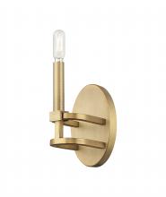 Innovations Lighting 449-1W-BB - Lexington - 1 Light - 4 inch - Brushed Brass - Sconce