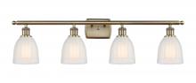 Innovations Lighting 516-4W-AB-G441 - Brookfield - 4 Light - 36 inch - Antique Brass - Bath Vanity Light