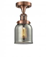 Innovations Lighting 517-1CH-AC-G53 - Bell - 1 Light - 5 inch - Antique Copper - Semi-Flush Mount