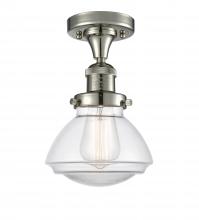 Innovations Lighting 517-1CH-PN-G322 - Olean - 1 Light - 7 inch - Polished Nickel - Semi-Flush Mount