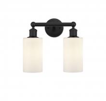 Innovations Lighting 616-2W-BK-G801 - Clymer - 2 Light - 13 inch - Matte Black - Bath Vanity Light