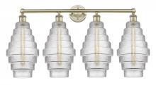 Innovations Lighting 616-4W-AB-G672-8 - Cascade - 4 Light - 35 inch - Antique Brass - Bath Vanity Light