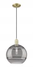 Innovations Lighting 716-1P-AB-G556-12SM - Rochester - 1 Light - 12 inch - Antique Brass - Cord hung - Mini Pendant