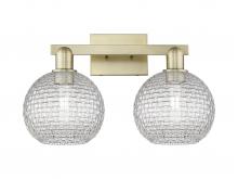 Innovations Lighting 716-2W-AB-G122C-8CL - Athens - 2 Light - 19 inch - Antique Brass - Bath Vanity Light