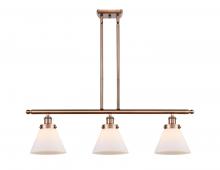 Innovations Lighting 916-3I-AC-G41 - Cone - 3 Light - 36 inch - Antique Copper - Stem Hung - Island Light