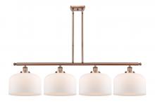 Innovations Lighting 916-4I-AC-G71-L - Bell - 4 Light - 48 inch - Antique Copper - Stem Hung - Island Light