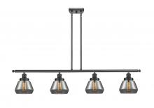 Innovations Lighting 916-4I-BK-G173 - Fulton - 4 Light - 48 inch - Matte Black - Stem Hung - Island Light