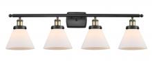 Innovations Lighting 916-4W-BAB-G41 - Cone - 4 Light - 38 inch - Black Antique Brass - Bath Vanity Light