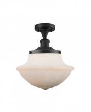 Innovations Lighting 517-1BK-G541 - LARGE OXFORD 1 LIGHT SEMI FLUSH