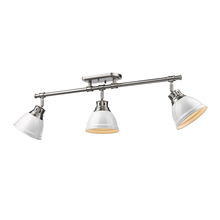 Golden 3602-3SF PW-WH - Duncan Semi-Flush - Track Light