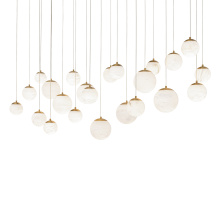Modern Forms US Online PD-34423L-BK - Pisces Multilight Pendant Light
