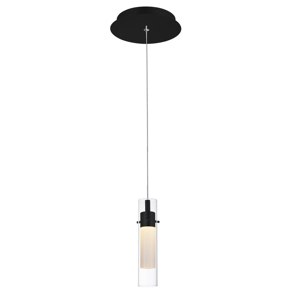 Olinda LED Integrated Black Mini Pendant