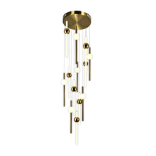 CWI Lighting 1208P32-13-625 - Baton LED Pendant With Brass Finish