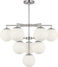 Generation Lighting GLC18010BN - Nube Ten Light Chandelier