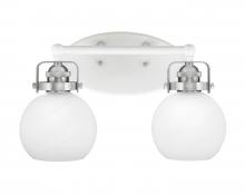 Toltec Company 1932-WHBN-4101 - Bathroom Lighting