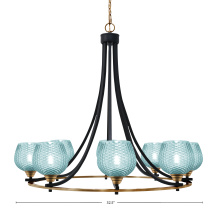 Toltec Company 3408-MBBR-4605 - Chandeliers