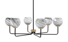 Toltec Company 6206-MBNAB-4109 - Chandeliers