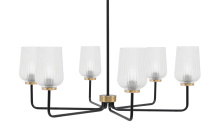 Toltec Company 6206-MBNAB-4250 - Chandeliers