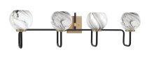 Toltec Company 6224-MBNAB-4109 - Bathroom Lighting