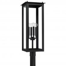 Capital 934643BK - 4 Light Outdoor Post Lantern