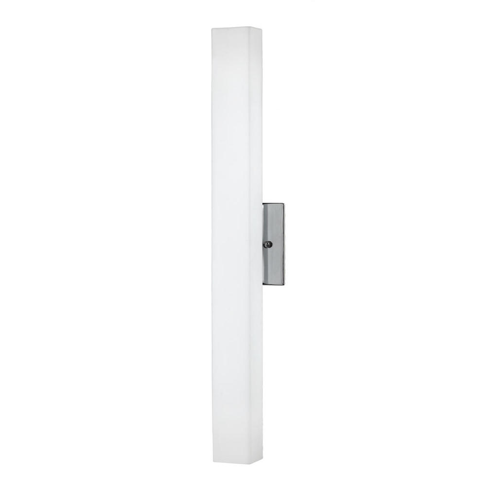Melville 24-in Brushed Nickel LED Wall Sconce