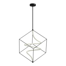 Kuzco Lighting Inc PD29226-BK - Script 26-in Black LED Pendant