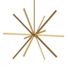 Kuzco Lighting Inc CH14356-BG-UNV - Sirius 56-in Brushed Gold LED Chandeliers