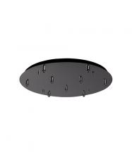 Kuzco Lighting Inc CNP09AC-BC - Canopy Black Chrome LED Canopies