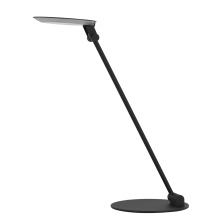CAL Lighting BO-5109DK - Monodisc LED 8W dimmable touch sensor switch metal adjustable desk lamp, 700 lumen, 3000K