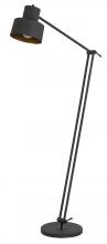 CAL Lighting BO-2966FL - 60W Davidson metal floor lamp with weighted base, adjustable upper and lower arms.