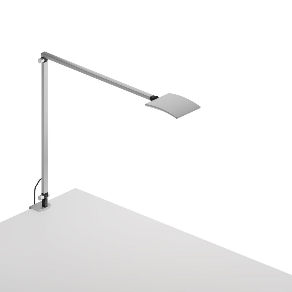 Mosso Pro Desk Lamp with two-piece clamp (Silver)
