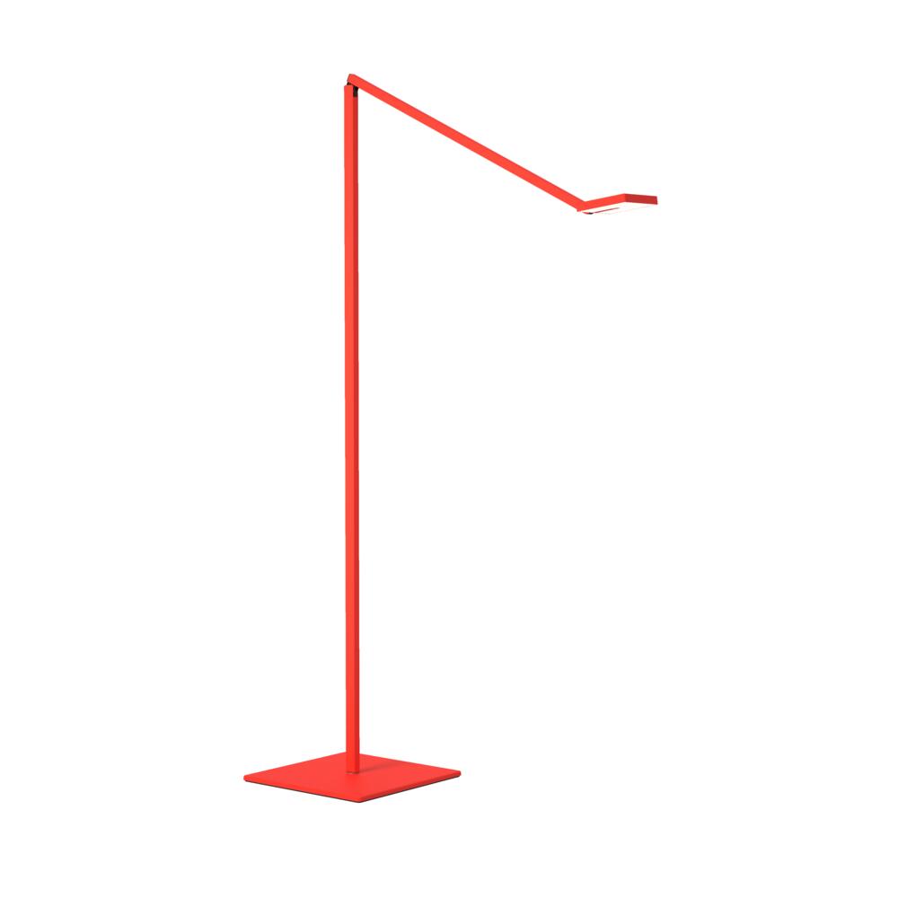 Focaccia Floor Lamp (Matte Fire Red)