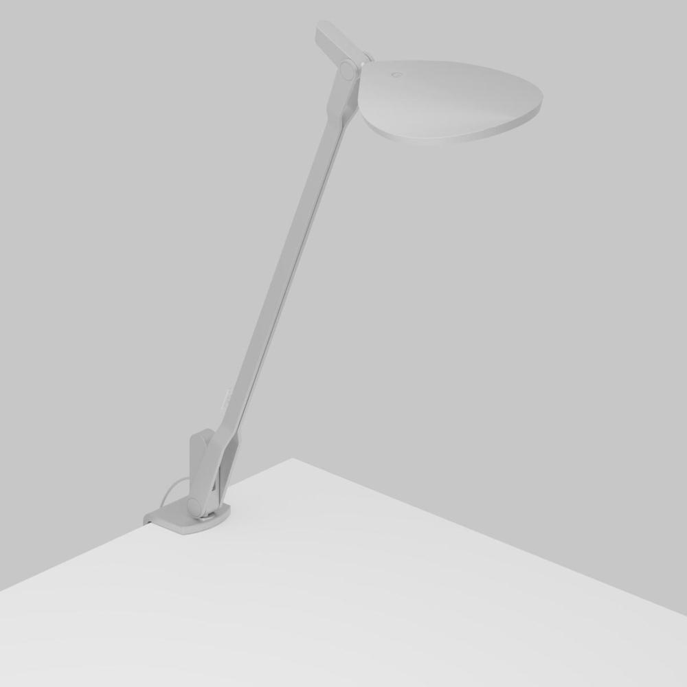 Splitty (Warm Light) (Silver) with 2-Piece Desk Clamp
