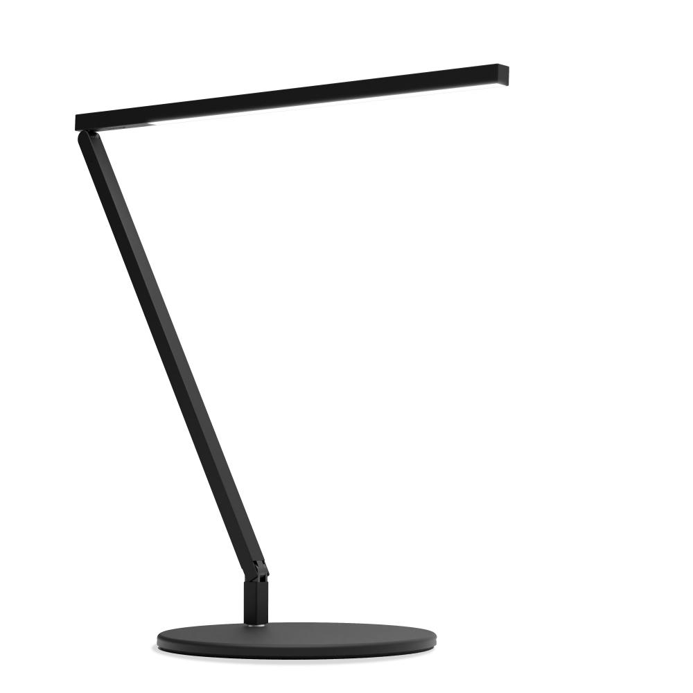 Z-Bar Solo Desk Lamp Gen 4 (Daylight White Light; Matte Black) with Desk Base