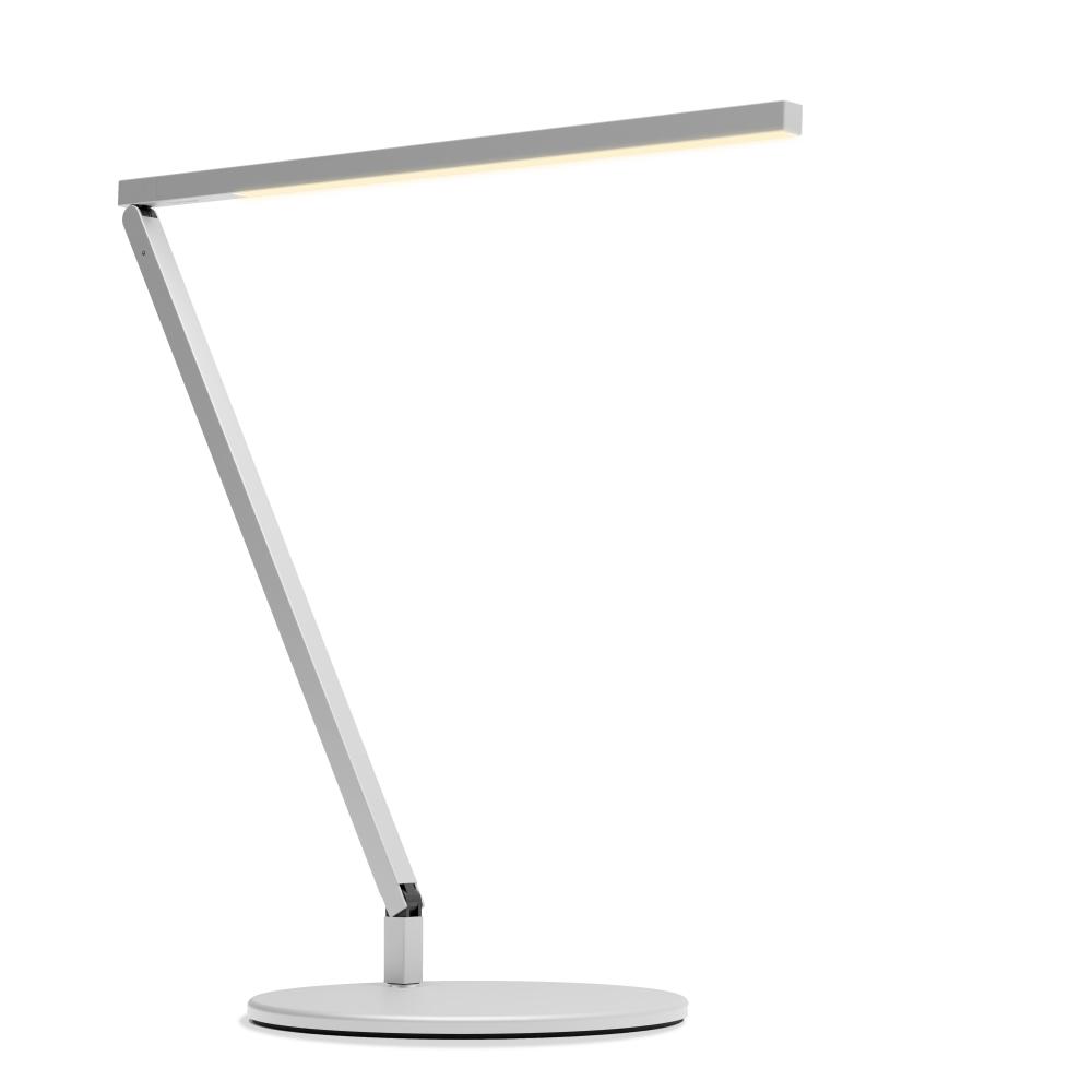 Z-Bar Solo LED Desk Lamp Gen 4 (Warm Light; Silver)