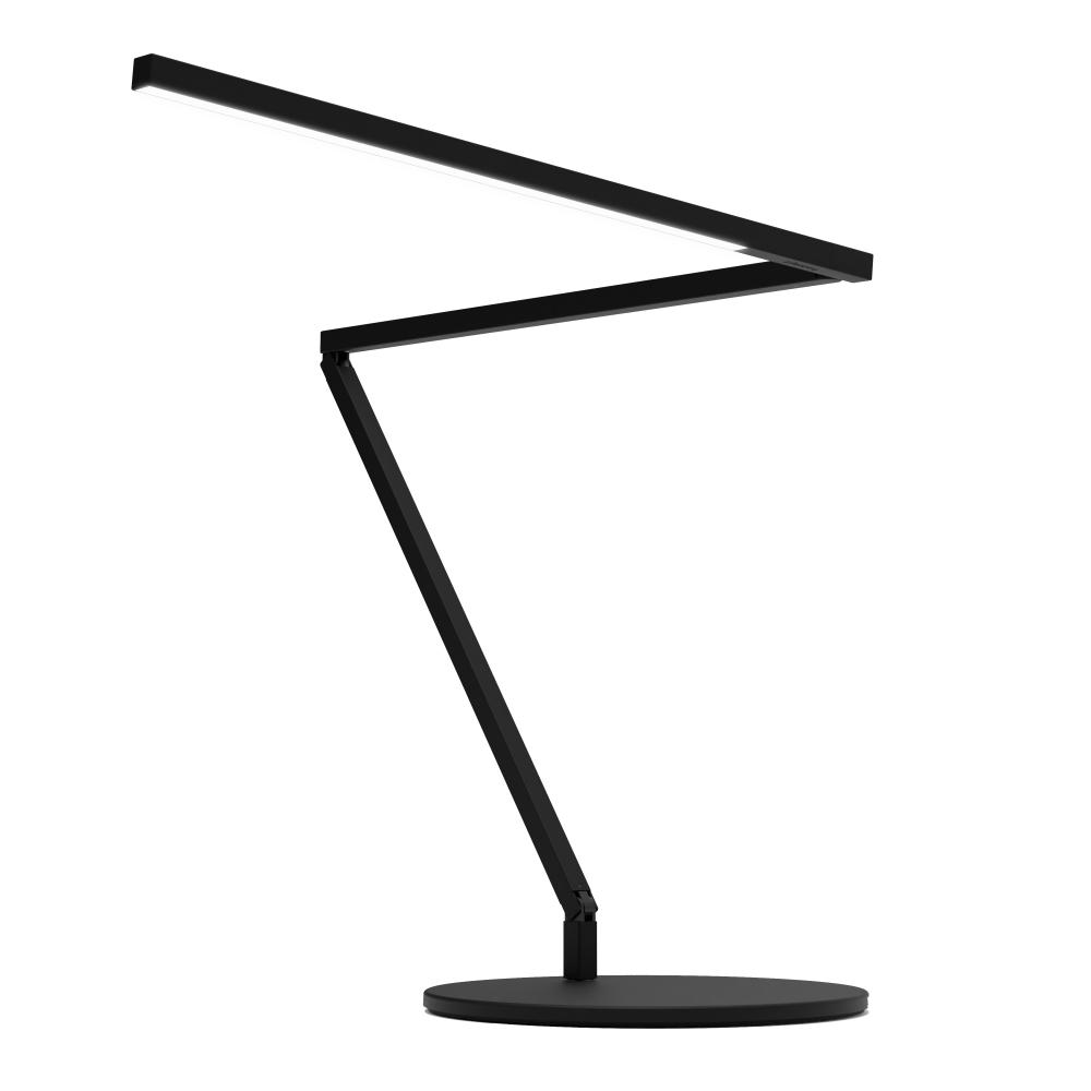 Z-Bar Desk Lamp Gen 4 (Daylight White Light; Matte Black) with Desk Base