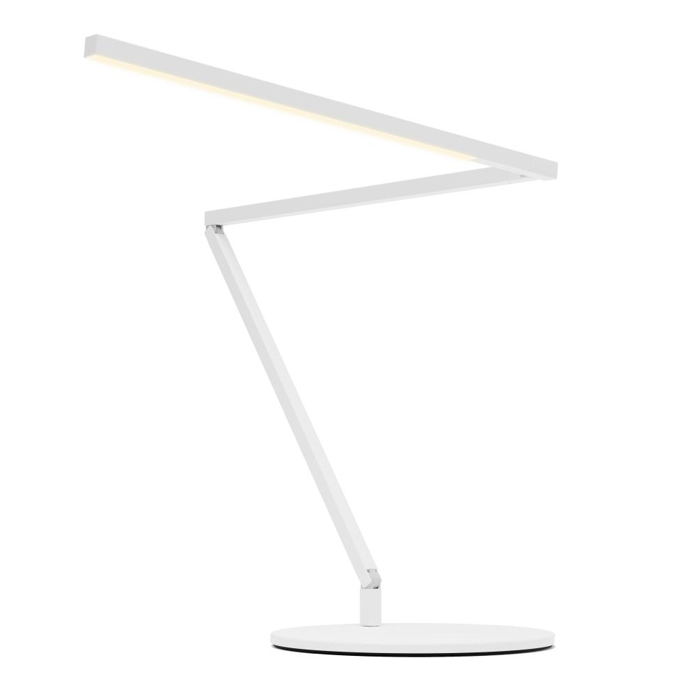 Z-Bar LED Desk Lamp Gen 4 (Warm Light; Matte White)