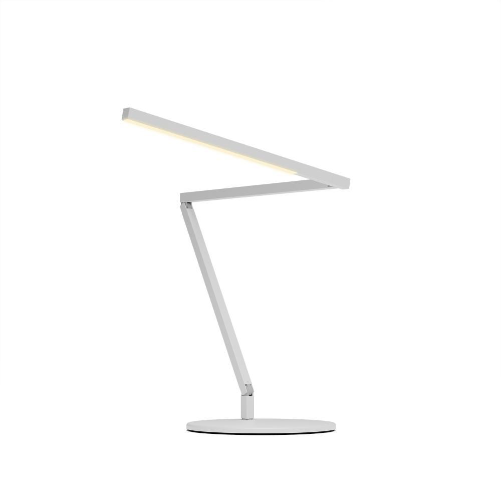 Z-Bar Mini LED Desk Lamp Gen 4 (Warm Light; Matte White)