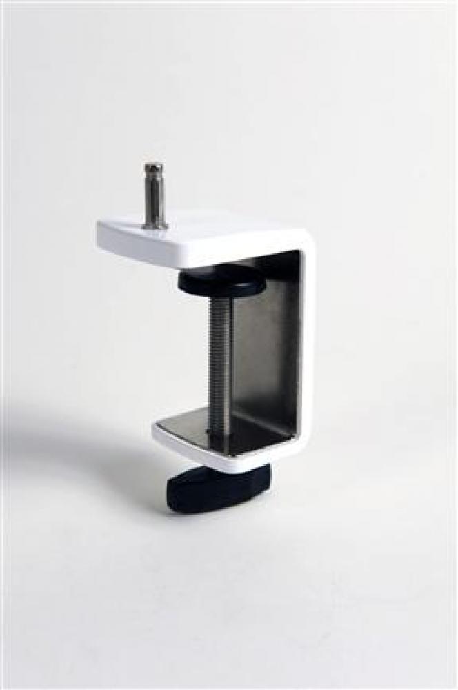 One-piece Desk Clamp for Z-Bar, Mosso Pro Desk series (White)